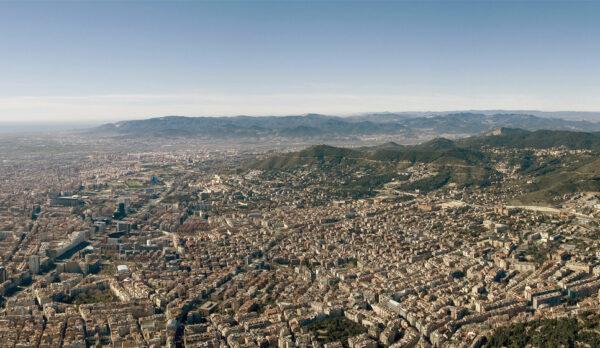 Vista aèria de Barcelona
