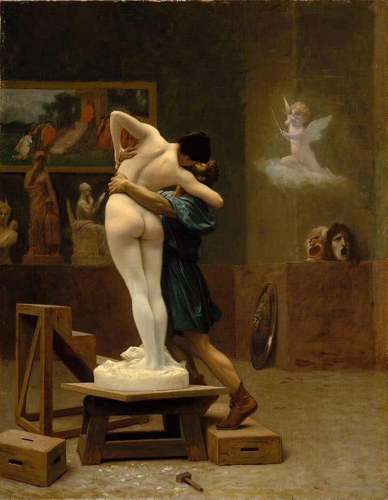Jean Léon Gérôme, Pygmalion i Galatea (1890)