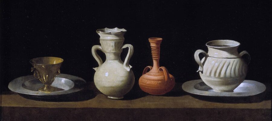Bodegón con cacharros - Zurbarán