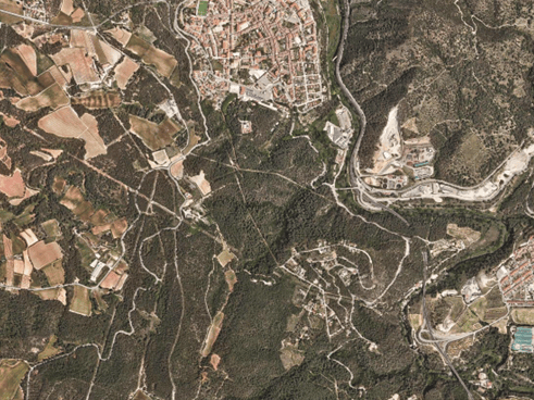 Ortofotoimatge - Castell de Cabrera (2024)