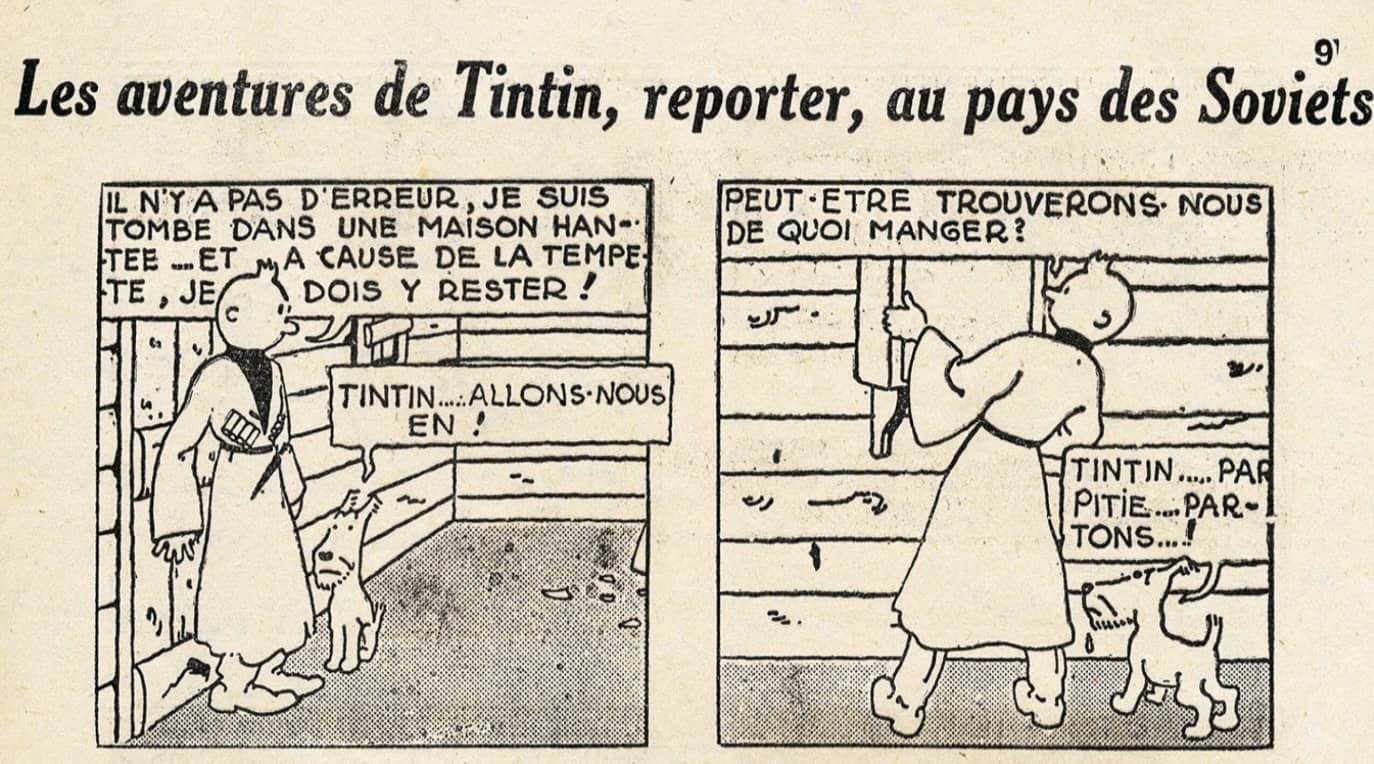 Tintin au pays des Soviets - Hergé