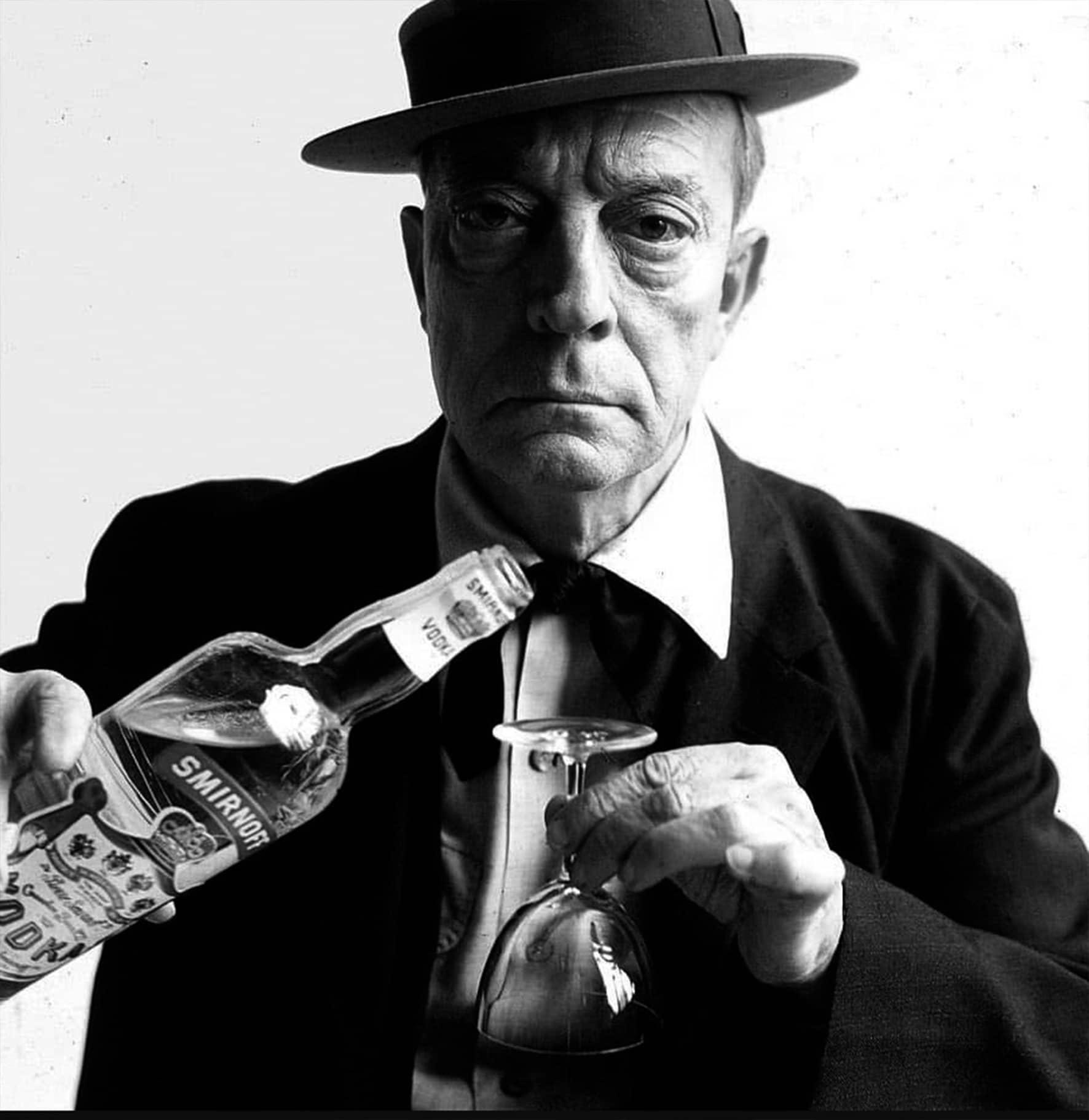 Buster Keaton i Smirnoff