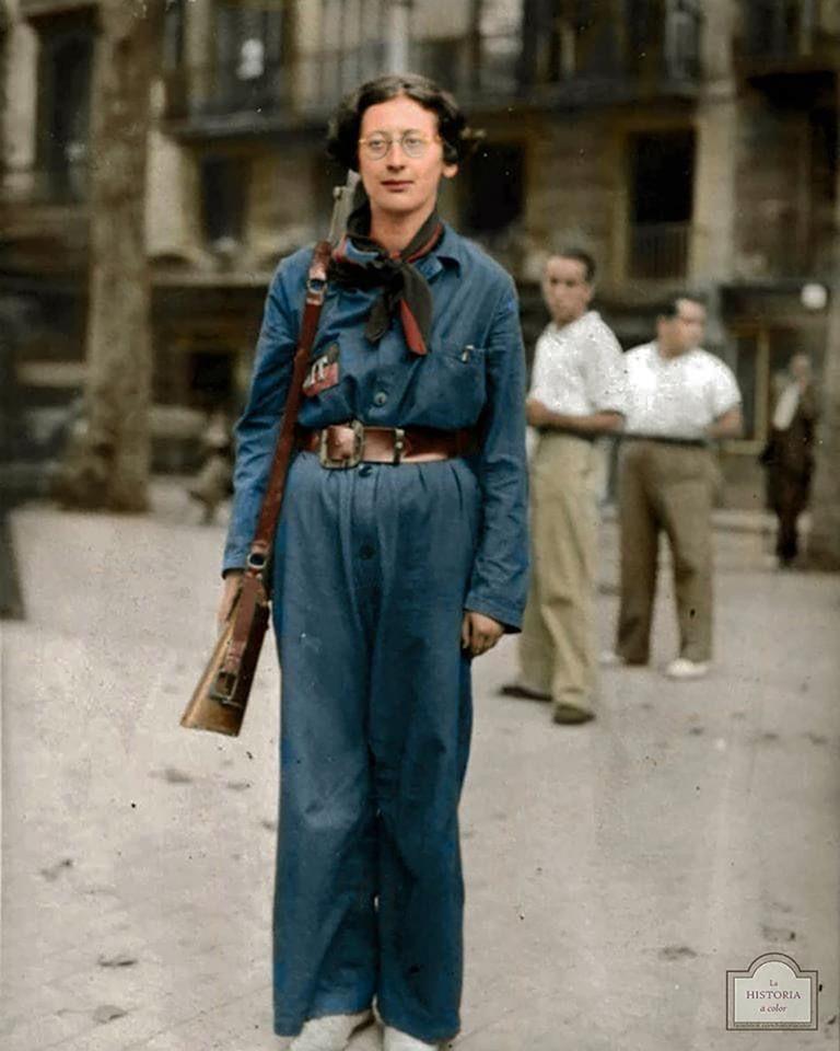 Simone Weil a Barcelona.