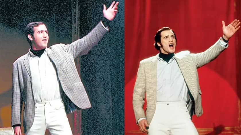 Kaufman i Jim Carrey